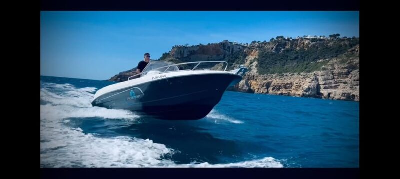 Private Boat Denia and Javea coast. Half Day - Flexibility and Personalization of the Trip