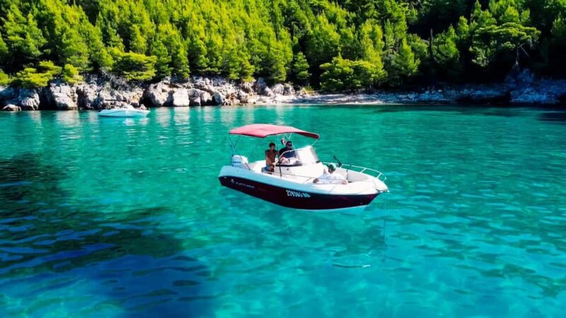 Private Boat Elaphiti and Blue Cave Tour with Free Pickup - Key Points