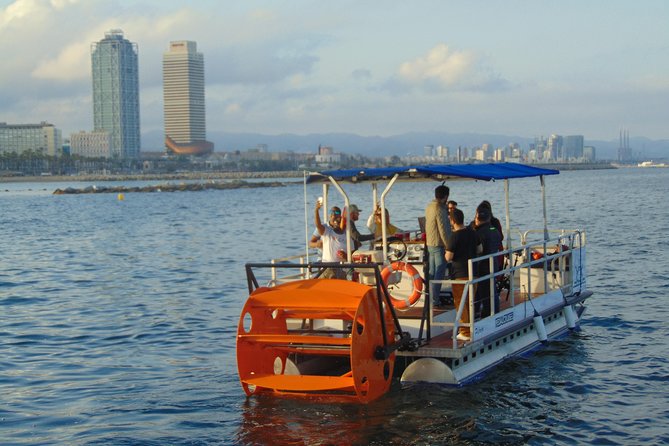 Private Boat rental - Pedal Cruises Barcelona - Cycle Boat - Features and Comfort on the Pedal Cruise