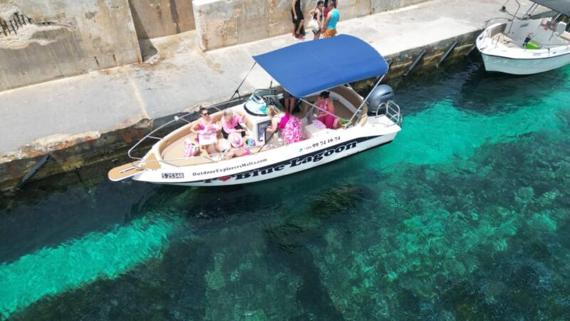 Private Boat Tour: Discover Comino's Blue and Crystal Lagoon - The Experience of the Private Boat Charter