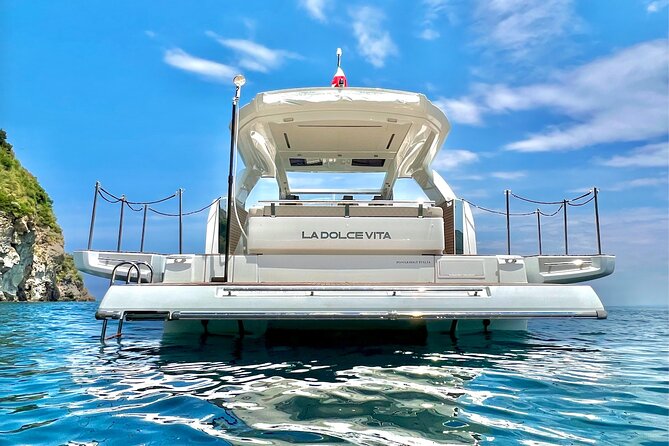 Private boat tour from Naples to Capri+Amalfi Coast JEANNEAU DB43 - All-Inclusive Refreshments and Amenities Onboard