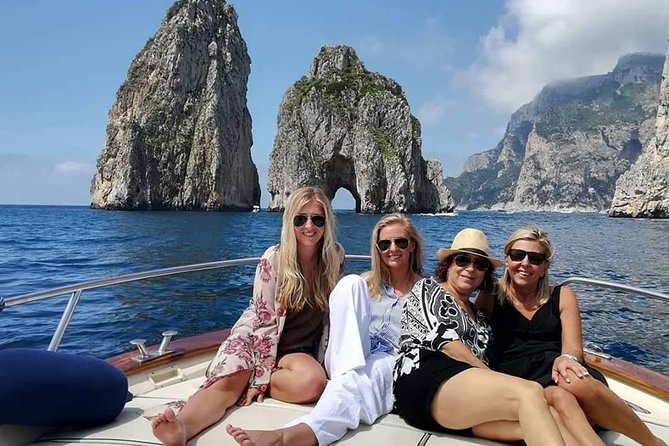 Private Boat Tour of Capri and Positano from Sorrento - The Iconic Faraglioni Rocks and Their Natural Underpass