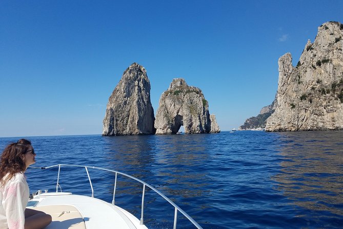 Private boat tour to Capri departing from Sorrento - Exploring the Villa Jovis and Ancient Legends