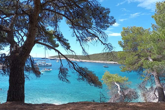 Private Boat Tour To Pakleni Islands and Red Rocks - Lunch and Cultural Flavors in Milna Village