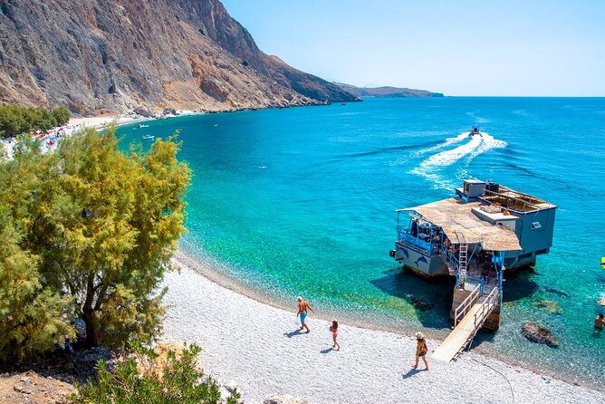 Private Boat trip from Sfakia to Elafonisi - The Village Charm of Loutro and a Refreshing Coffee Break