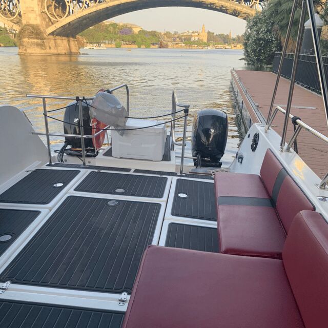 Private boat trip on the Guadalquivir - Included Items and Optional Extras