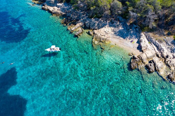 Private Boat Trip Swim and Chill in Crystal Blue ibenik half day - Visiting Otok Dvainka: Exploring the Uninhabited Islands