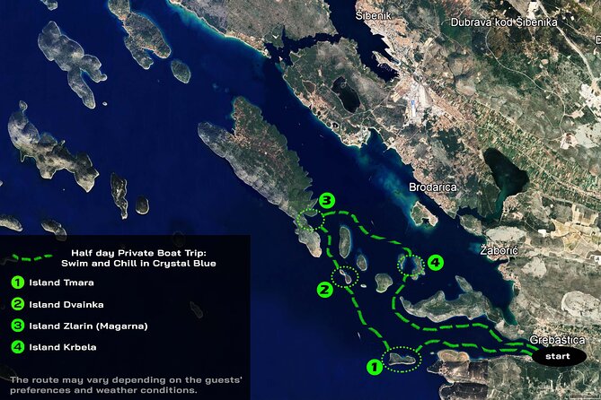 Private Boat Trip Swim and Chill in Crystal Blue ibenik half day - A Surprising Touch: Coffee and Rakija at the Beach
