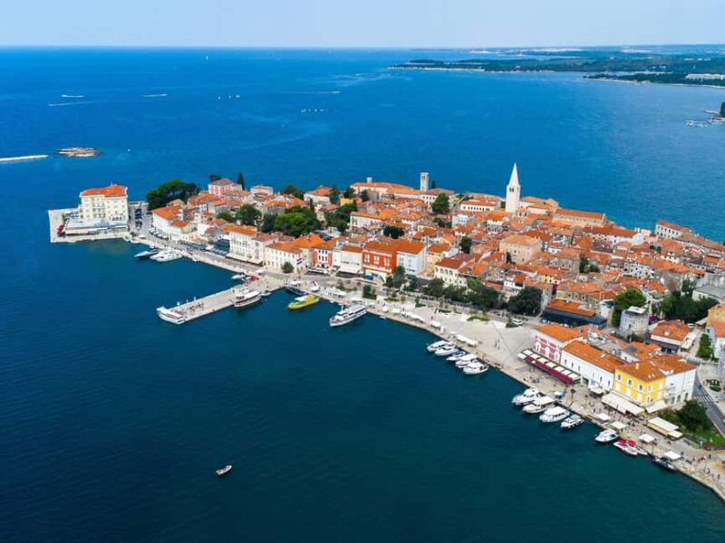 Private boat trips in Porec: dolphin watching, panoramic views - Panoramic Views of Porec and Sveti Nikola Island