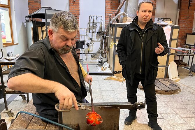 Private Bohemian Glass and Czech Crystal Tour with lunch included - Discovering the Artistic World of Jiri Pacinek