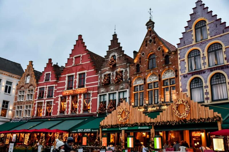 Private Bruges Christmas Tour from Paris Choco|Beer Testing - Key Points