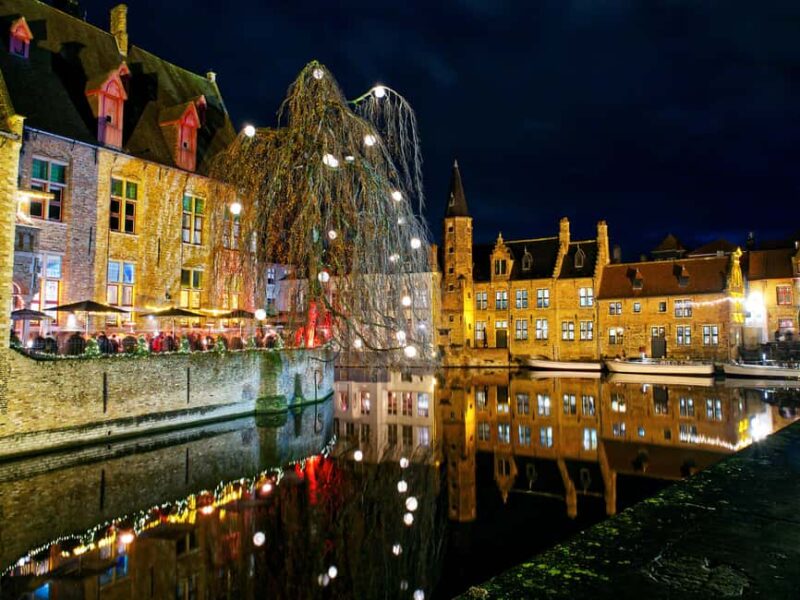 Private Bruges Christmas Tour from Paris Choco|Beer Testing - From Paris to the Sparkling Streets of Bruges