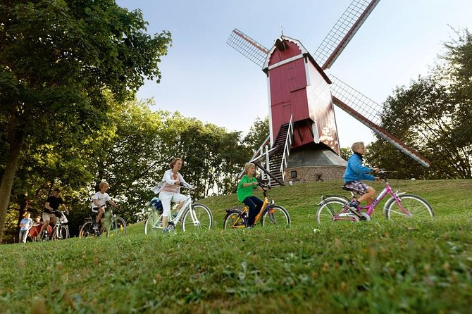 Private Bruges Countryside Cycling Tour to Damme with Guided Walk - The Logistics and Included Features