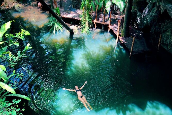 Private Buggy & ATV Tour to Jade Cavern Cenote: All-Inclusive - Climbing Rock Formations at El Mirador