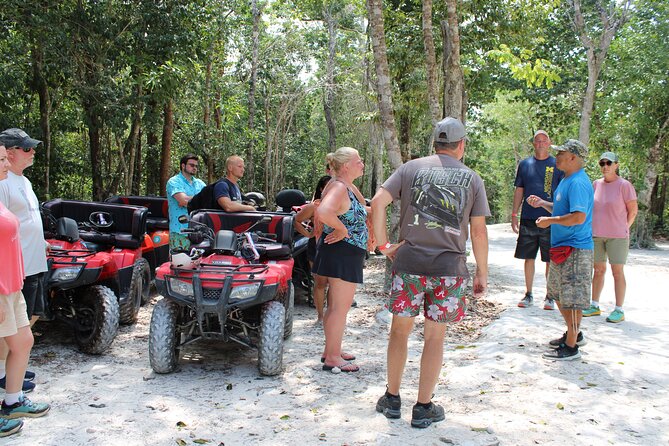 Private Buggy & ATV Tour to Jade Cavern Cenote: All-Inclusive - Natural Pool at Playa Chen Rio
