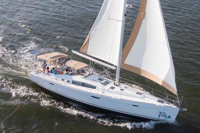 Private BYOB Afternoon Harbor Sail On 50ft Sailing Yacht Fate - The Beauty of Charleston Harbor from the Water