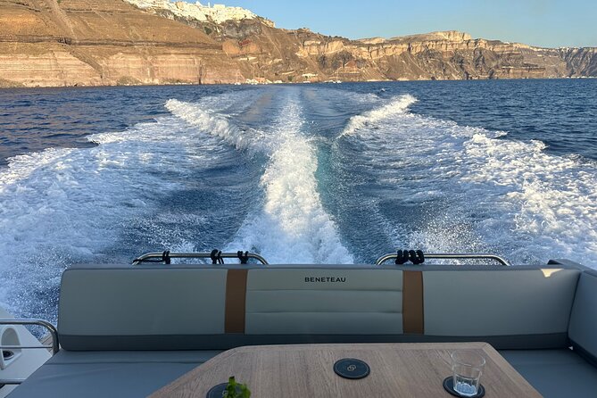 Private Caldera Cruise with Motor Yacht in Santorini - Scenic Glide Past Thirassia Island