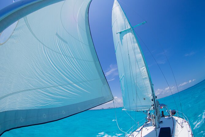 Private Cancun Sailboat Cruise with Beers and Sodas Included - Explore the Customizable Private Cancun Sailboat Cruise to Isla Mujeres
