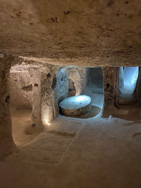 Private Cappadocia Tour with Van and Driver - Descending into the Özkonak Underground City