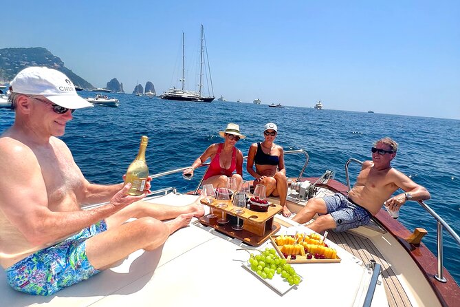 Private Capri Boat tour BEST SELLER - Disembarking on Capri and Exploring the Island