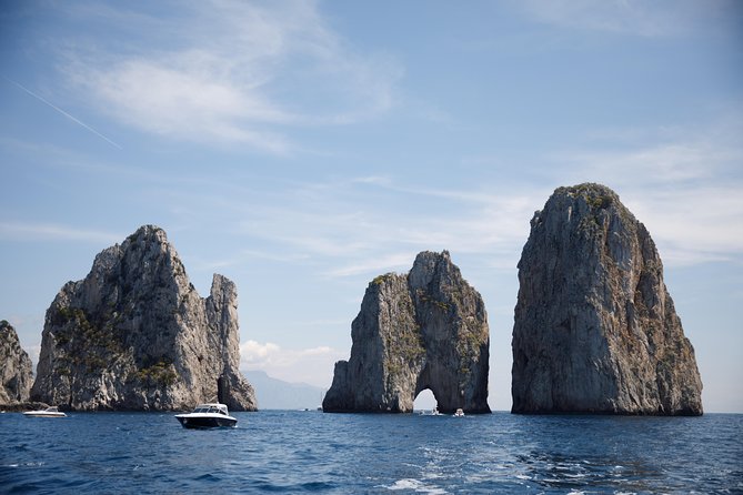 Private Capri day tour from Sorrento on a 38ft Motorboat - Key Points