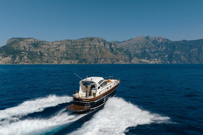 Private Capri day tour from Sorrento on a 38ft Motorboat - The Highlights of the Sorrento Coast and Baths of Queen Joan