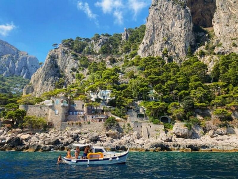 Private Capri Excursion by boat from Sorrento - The Scenic Boat Journey Around Capri