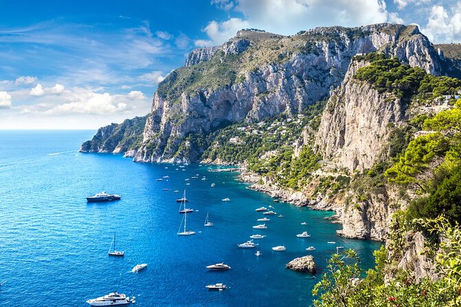 Private Capri Luxury Boat Experience: Cruise, Swim & Sunbathe - Unique Private Yacht Experience to Capri with Full-Day Sightseeing