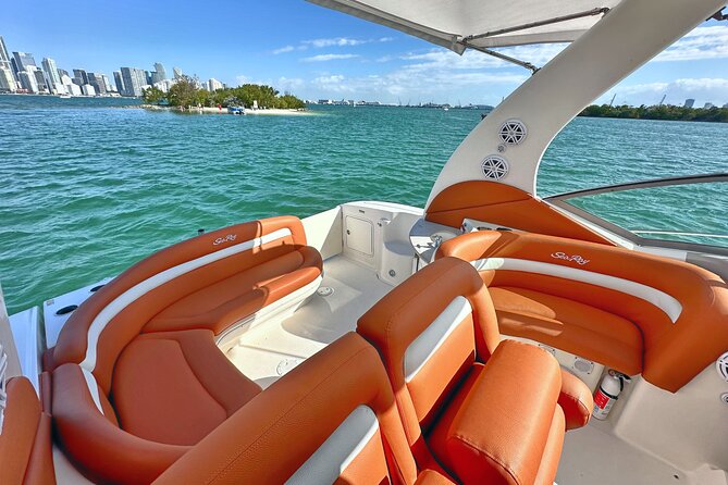Private Captained Boat Tour in Miami for up to 12 Passengers - What’s included in the tour