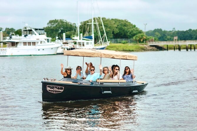 Private Captained Luxury Electric Boat Charter in Savannah - Key Points