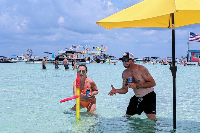 Private Captained Pontoon to Crab Island in Destin 3,4,5, or 6 Hr - What to Bring and Practical Tips