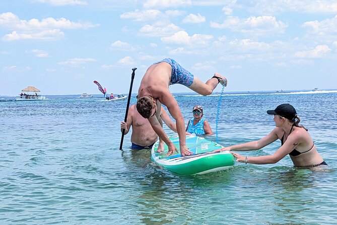 Private Captained Pontoon to Crab Island in Destin - The Captain and Crew: Friendly, Knowledgeable, and Safety-Conscious