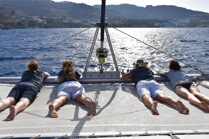 Private CATAMARAN daytrip - Lindos/ Rhodos with Lunch and drinks - The Crew and Service Quality