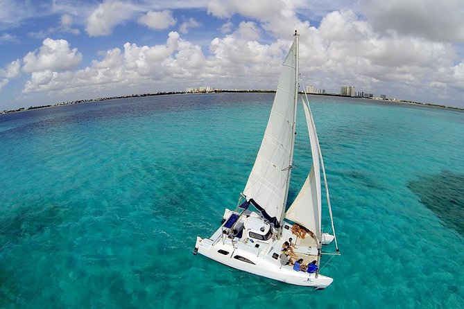 Private Catamaran from Cancun to Isla Mujeres for up to 13 People - Unlimited Drinks to Keep the Party Going