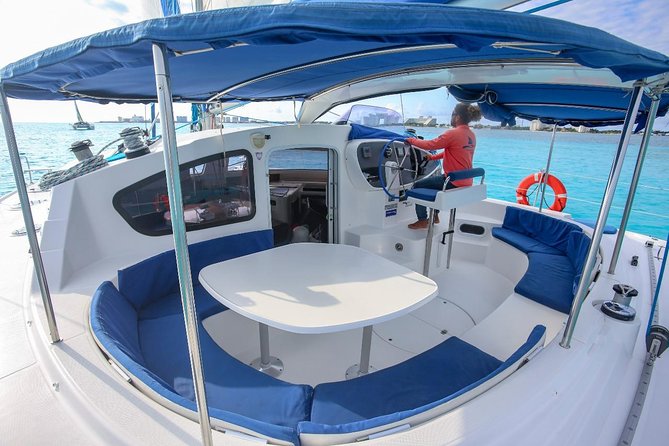 Private Catamaran from Cancun to Isla Mujeres | For up to 30 pp - Considerations: Age Limit, Weather, and Group Size