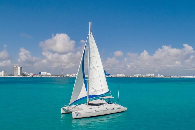 Private Catamaran from Cancun to Isla Mujeres | For up to 40 pp - Sailing and Water Activities with a Personal Touch