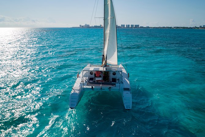 Private Catamaran from Cancun to Isla Mujeres | For up to 40 pp - Flexible Cruise Durations to Match Your Budget