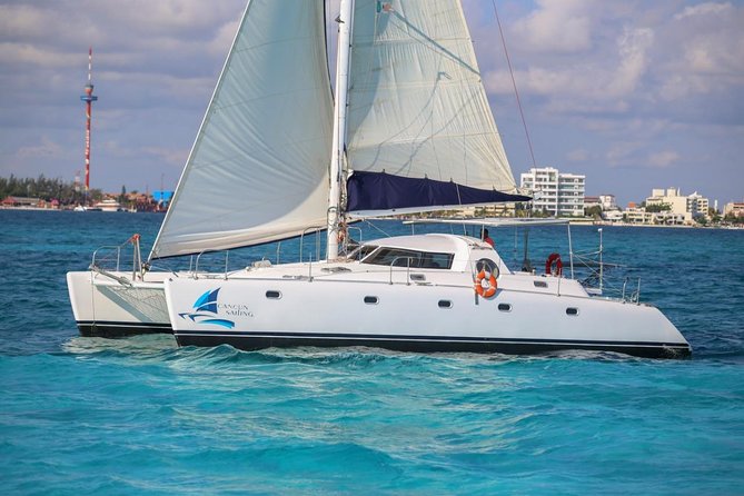 Private Catamaran from Cancun to Isla Mujeres | For up to 40 pp - Not Included and Additional Fees