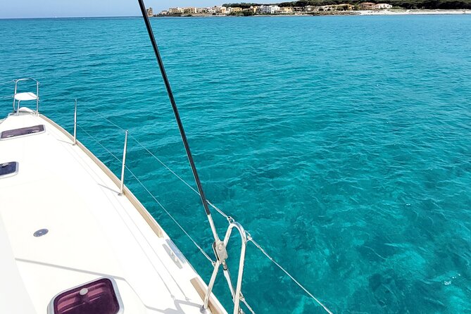 Private catamaran sailing trip around La Caletta -Berchida - Sardinia - Food, Drinks, and Entertainment at Sea