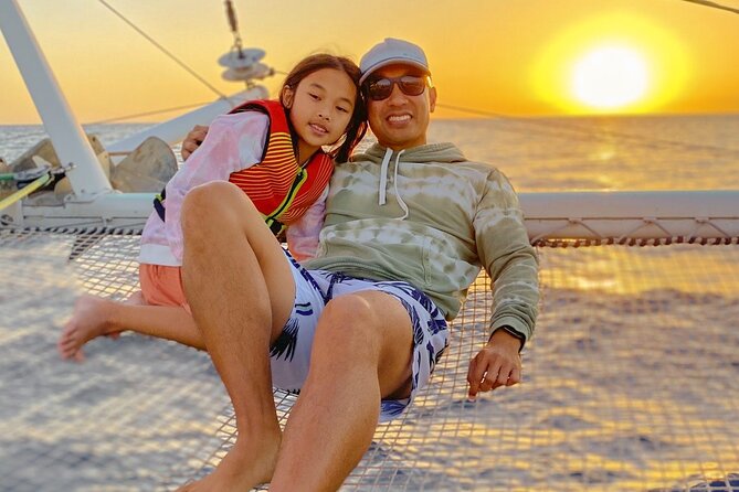 Private Catamaran Sunset Sail in Waikiki - The Unique Design of the Hawaiian Style Catamaran