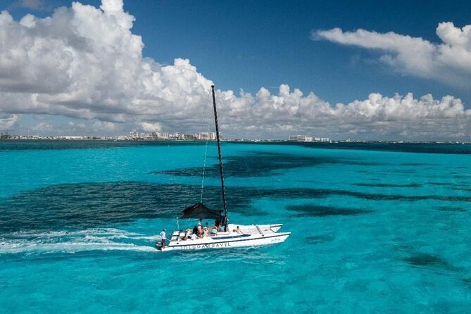 Private Catamaran to Isla Mujeres! Drinks, Party & Adventure - The Beach Club Buffet and Artisanal Tequila Tasting