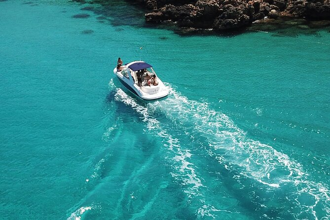 Private Charter 30ft Sports Yacht - Stops at Cala Bassa Beach and Cala Comte
