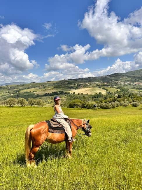 Private Chianti Horseback Riding Wine Tasting + Lunch - Key Points