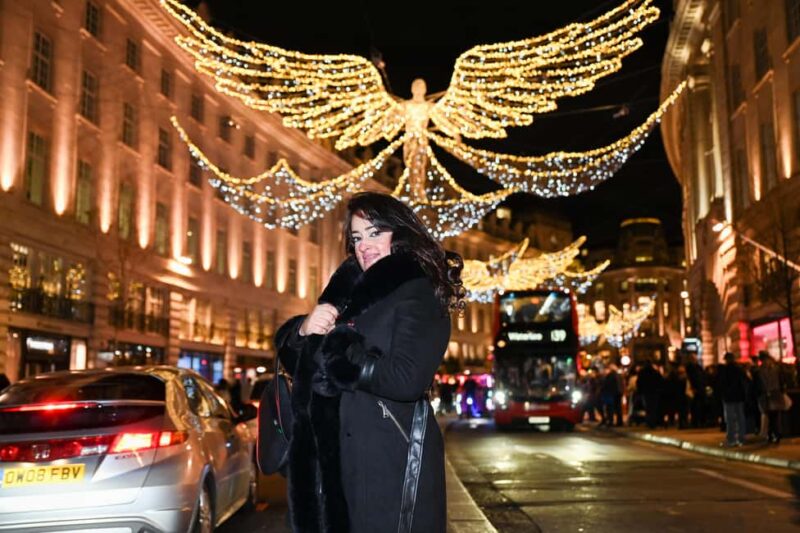 Private Christmas Lights Photoshoot in London - Key Points
