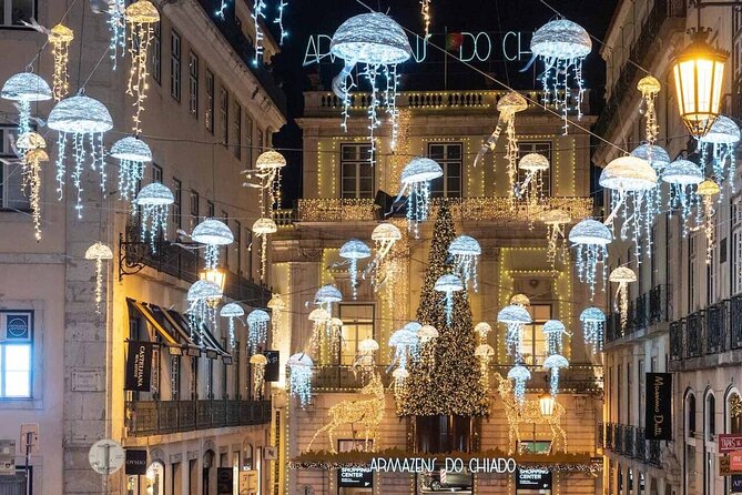Private Christmas Lights Tuk Tuk Tour in Lisbon - The Historic Square with a Dark Past