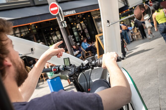 Private City-Tour by rickshaw bike in Paris : The "Napoléon" - The Private Pedicab Experience in Paris