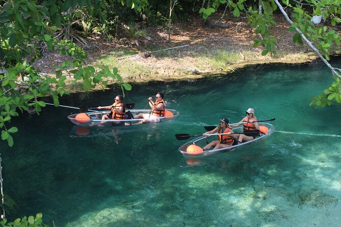 Private Clear Kayak at Bacalar Lagoon - Key Points