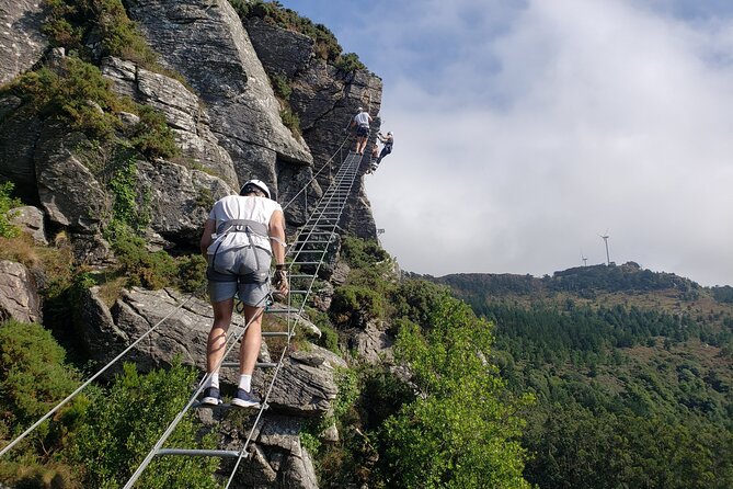 Private Climbing Experience Via ferrata Senda do Santo - The Route: Cable Bridges, Suspension, and Staples