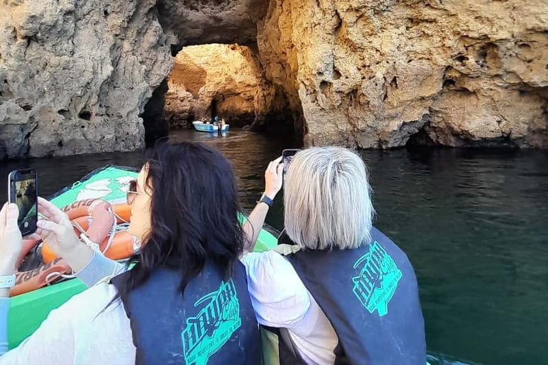 Private Coast Tour from Lagos Visit Portimao, Carvoeiro - Cliffs, Caves, and the Algar Seco Experience