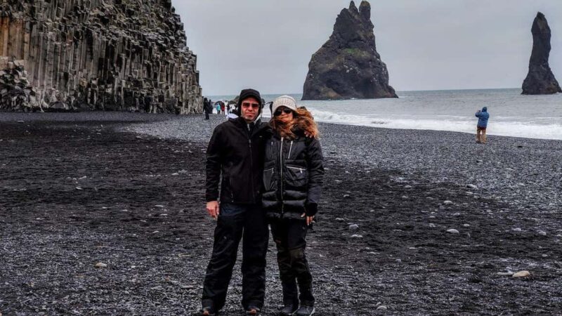 Private Combo Tour: One-day Golden Circle with South Coast - Visiting Skógafoss Waterfall and the South Coasts Black Sand Beach